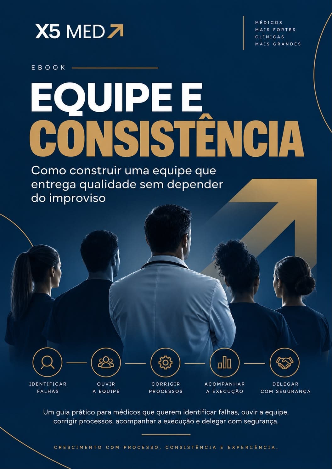 Capa do ebook Equipe e Consistência da EscalaMed